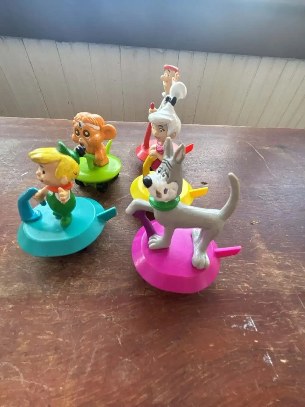 Vintage 1990 The Jetsons The Movie Wendy's Kids Meal Toy Figure Lot Set of 5